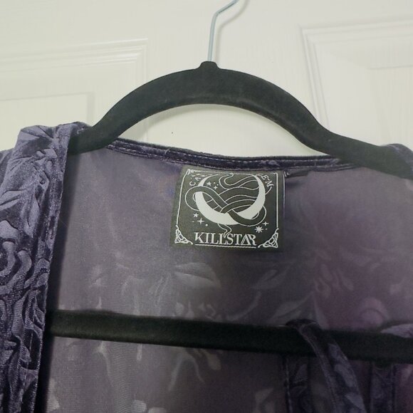 Fang Velvet Kimono - Picture 5 of 5